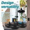 FAN-Torches 6 Pack Wall Mounted Citronella Torches, 18 oz Garden