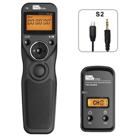 PIXEL TW-283 S2 Wireless Remote Shutter Release Compatible with Sony Sony Alpha a9 a99II a7 a7II a7III a7R a7RII a7RIII a7RIII a7S a7SII a77II a6500 a6300 a77II a58 a68