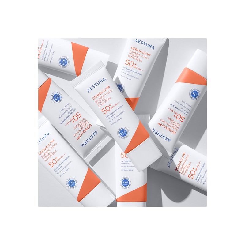 Estra Derma UV365 Barrier Moisture Mineral Sunscreen 40ml x 2