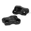 Worldmotop Motorcycle Handlebar Risers Clamp CNC Handle Bar Mount Clamps