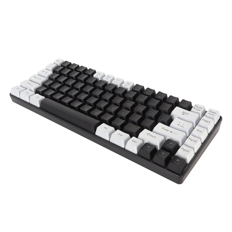 Gaming Keyboard Type C 84 Keys RGB Backlit Ergonomically Curved