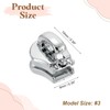 sourcing map 10 Pcs Zipper Sliders, #3 Zipper Pull Replacement