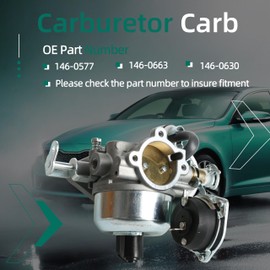 Riyhch Carburetor Carb for Onan Generator 4000 4500 5000 5500 7000,for Emerald BGE spec K-P BGD BGDL Begin Spec F, Carburetor 146-0577 146-0663 146-0630