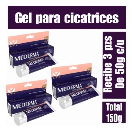 Mederma Gel Proactivo Reductor De Cicatrices 3 Pack 50 G C/u
