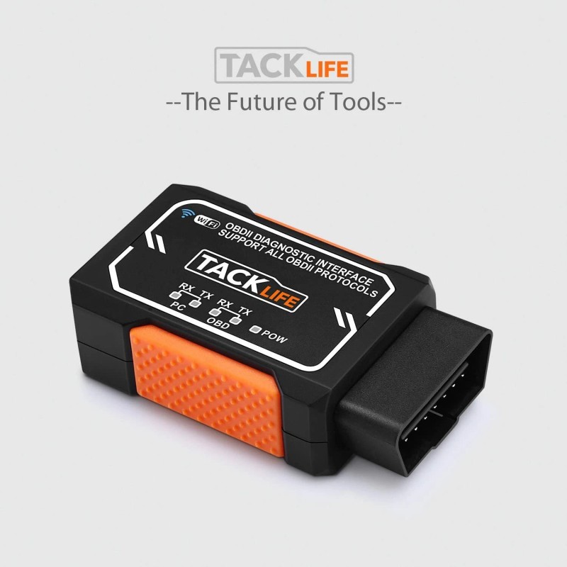 Tacklife OBD2 Scanner, Tacklife Bluetooth OBD2 Diagnostic real-time scanning Tool,