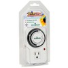 Hydrofarm Autopilot TM01015 Analog Grounded Timer, 1725W, 15A, 15 Minute