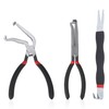 3pcs Electrical Disconnect Pliers, Metal Automotive Electric Plug Connector Pliers