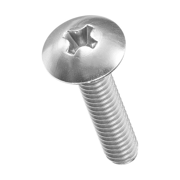 METALLIXITY Machine Screws Phillips Head(#8-32x3/4) 100Pcs, 304 Stainless Steel Round