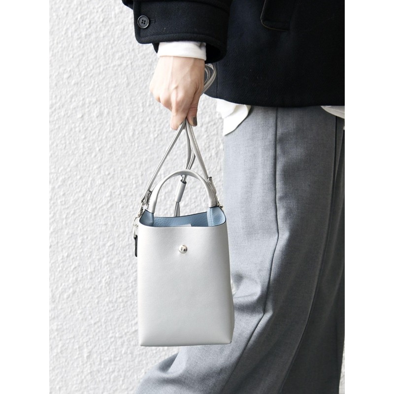 SHIPS ANY 720040046 Women's Bag, 2-Way Square Mini Shoulder Bag,