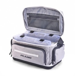 Plano Weekend 3700 Tackle Bag, Cutting-Edge Fishing Tackle Bag, Molded Waterproof Base, Spacious Storage, Die Cut Tool Sleeves, Daisy Chain Attachment Points