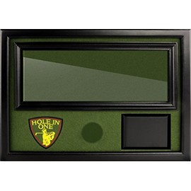 ProActive Sports Hole in One Ball and Scorecard Display (15.5” x 11”) - Black