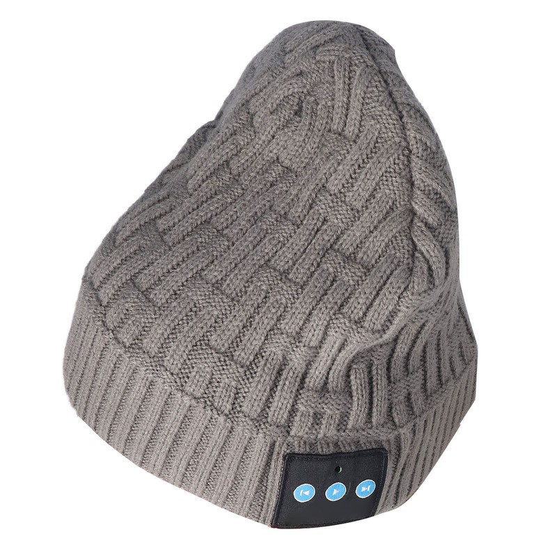 Bluetooth Hat Winter Warm Knit USB Smart Music Wireless Hat