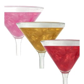 Snowy River Cocktail Glitter Party Packs - Kosher Natural Drink Glitter, Wine Glitter, Cocktail Garnish Glitter, Beverage Glitter (Romance, 4g)