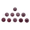 KNOBSWORLD 10 x Mix Vintage Look Flower Ceramic Knobs Door