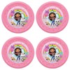 Procos - Gabby's Dollhouse Plastic Plates 4 Pack Reusable Party