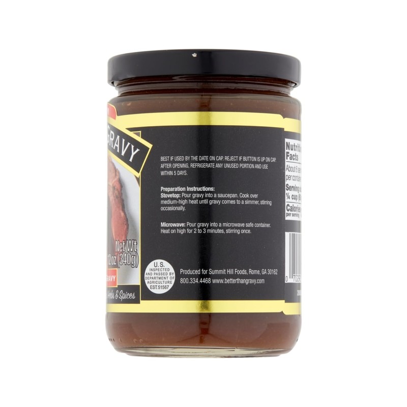 Better Than Gravy Roasted Beef Gravy, 12 Oz (Pack of