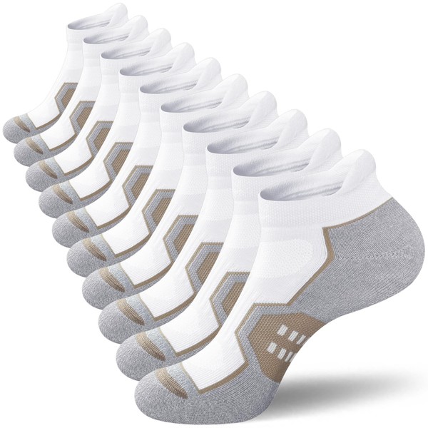 Womens Ankle Thick Cushioned Anti-blister Wicking Athletic Running Socks 5