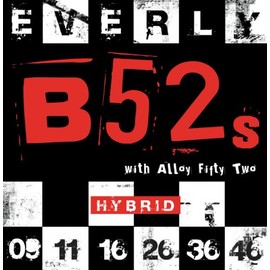 Everly B-52 eléctrica cuerdas .009-.046 Hybrid/9219