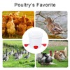 EOKOICA Chicken Waterer Cups, 6 Packs Large Chicken Watering Cups,