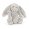 Jellycat Bashful Silver Bunny Medium - L: 9 cm x