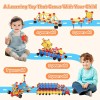 ZOZOPLAY 160PCS STEM Building Blocks Set, Preschool Toys for Ages