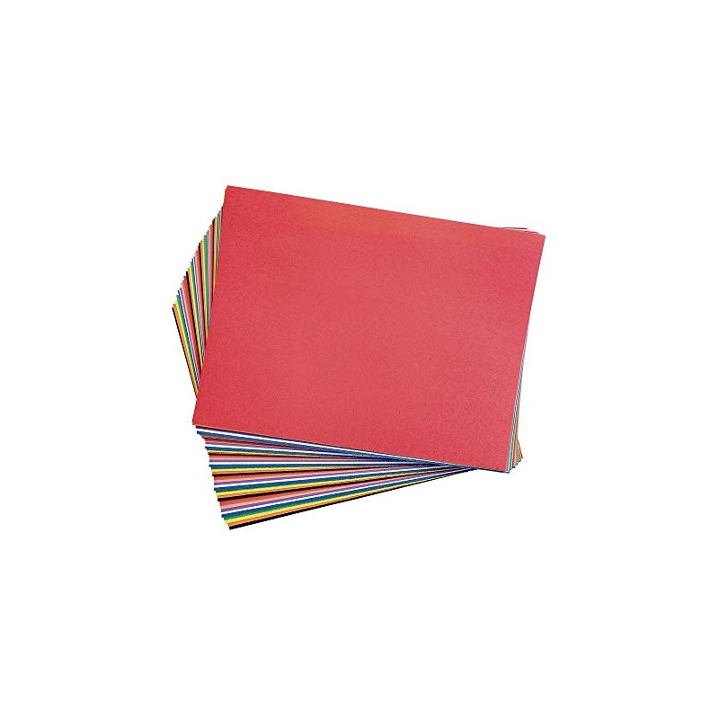 4 Sets of 50 Sheets of Black Construction Paper. Size