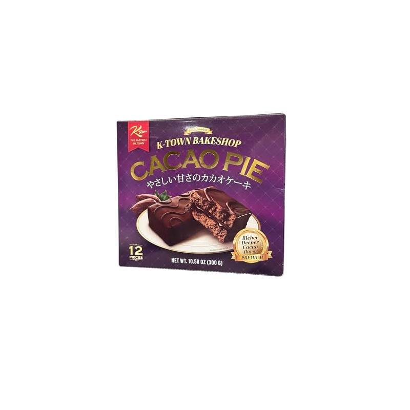 2 Packs - Cacao Pie - Banh Cacao - 12