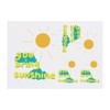 4 x 'You Bring Sunshine ' Temporary Tattoos - Water