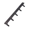 45cm Row Hook Wall Mount Aluminium Alloy Coat Towel Hook