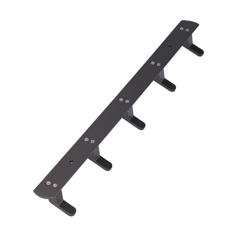 45cm Row Hook Wall Mount Aluminium Alloy Coat Towel Hook