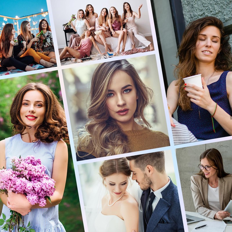 MAEXUS False Eyelashes, 120 Bundles Partial False Eyelashes, Super Dense