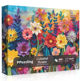 Colorful Flower 1000 piezas rompecabezas