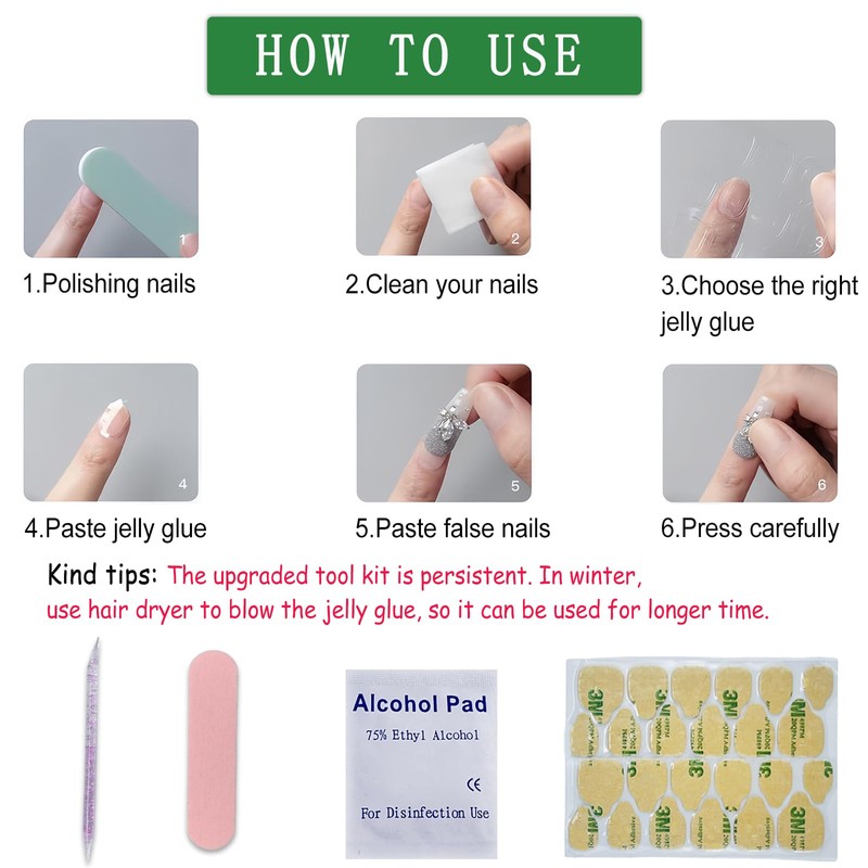 Sunflower Press-On Nails Medium Square False Nails Nude False Nails