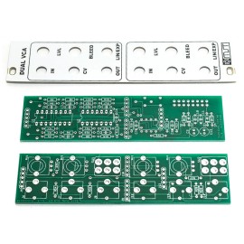 Synthrotek MST Dual 2164 VCA Eurorack PCBs and Panel by Synthrotek