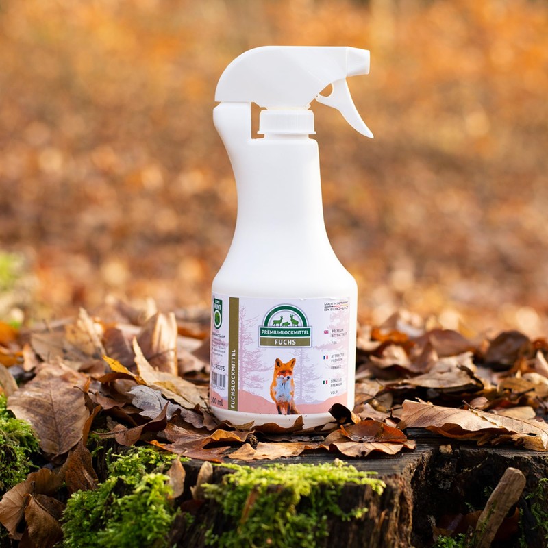 EURO HUNT Fuchslockmittel 500 ml, Duftlockmittel für Fuchs- und Marder,