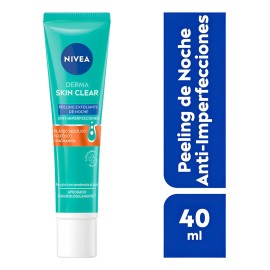Nivea Derma Skin Peeling Exfoliante Anti-imperfecciones 40ml Con Tendencia Al Acné Noche