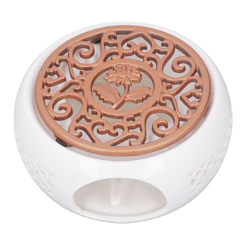 Ceramic Teapot Warmer Hollowed Pad Concave Bottom Practical Multifunction Teapot