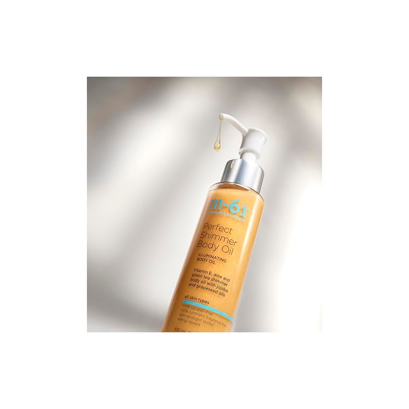 m-61- M-61 Perfect Shimmer Body Oil: el aceite corporal brillante