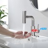 Bietor Bathroom Sink Faucet with 4 Mode Pull Down Sprayer,