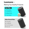 Leemone 1 Pack Air Pro PECO-HEPA Tri-Power Filters Replacement Compatible