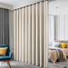 Hoeflife Room Divider Curtains Blackout Ceiling Track Curtain with Hook