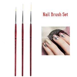 3 pinceles para delineador de uñas, escarabajos, pintura en gel, diseño de decoración de uñas, juego de bolígrafos, aplicación de diamante, pintura con puntos para uñas, dibujo, lápiz, delineador de u