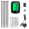 Bike Computer, 19 Functions Bike Speedometer Odometer Waterproof Wired Cycling
