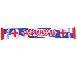 Beyond Happy Portsmouth Hat and Scarf Set - Stylish Winter Hat and Scarf for Pompey Football Fans - Ultimate Comfort and Warmth