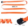 Socpuro Cargo Tightening Belt, 6.6 ft (2 m), Cam Buckle,