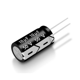 ANGEEK 50V 10µF 50/60HZ Aluminium Electrolytic Capacitors, 5 x 11 mm, Capacitors 10uF 50V, Suitable for a Wide Range of Electronic Applications, Household Appliances and Switching Power Supplies (20