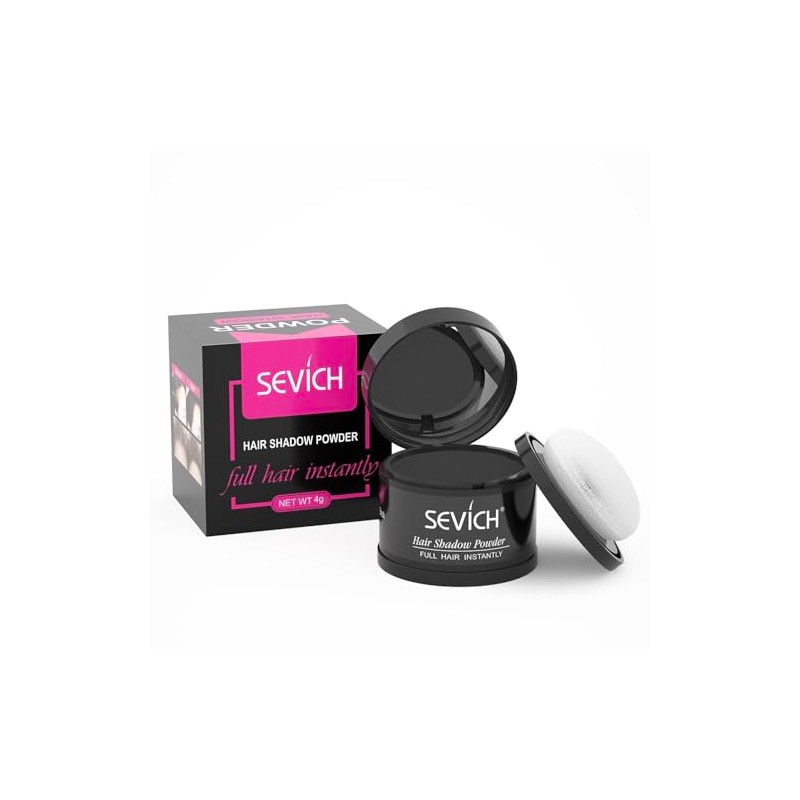 (Black) - Instantly Hair Shadow - Sevich Hair Line Powder,