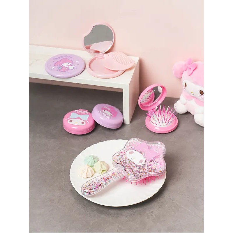 DAISO My Melody Glitter Hair Brush