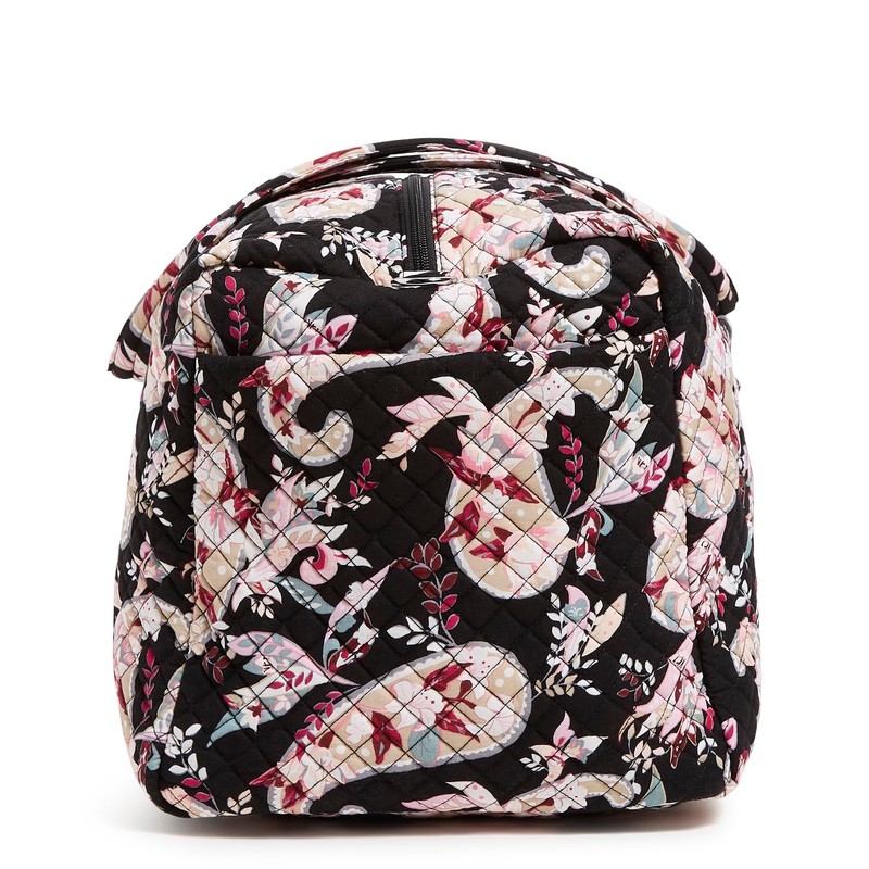 Vera Bradley Cotton Large Travel Duffel Bag, Botanical Paisley, Botanical