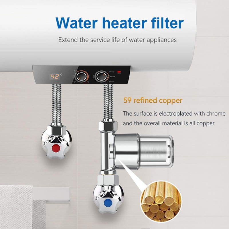 JDBlissful Water Filter Shower, Tap Washing Machine, Backwash Filter Water
